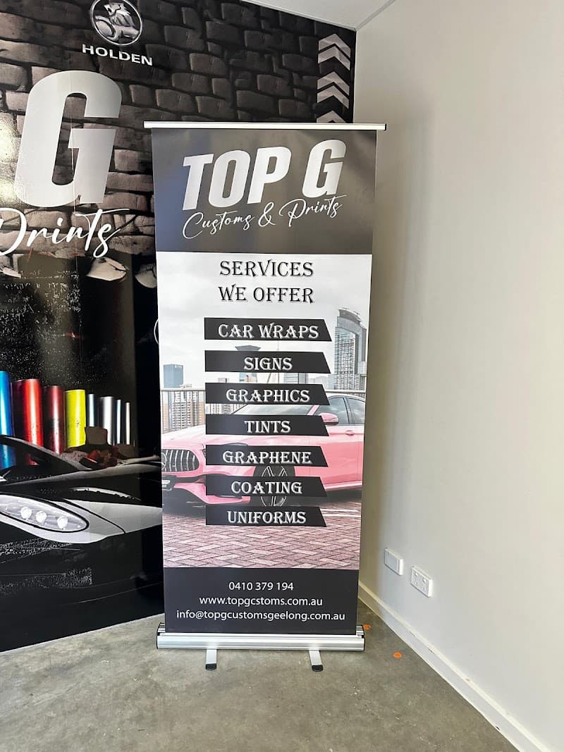 Top G Customs & Prints Geelong window tinting work in Corio