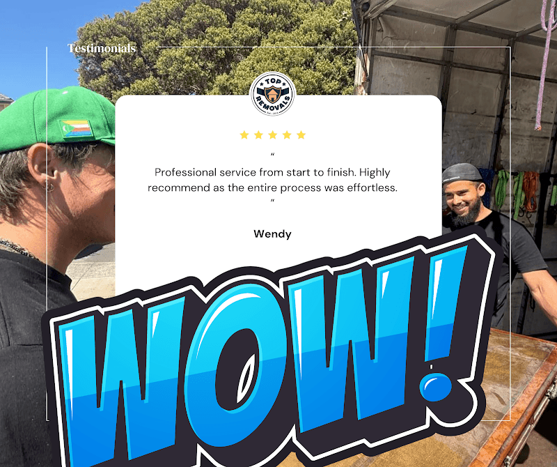 Top Removals removalist work in Oakleigh