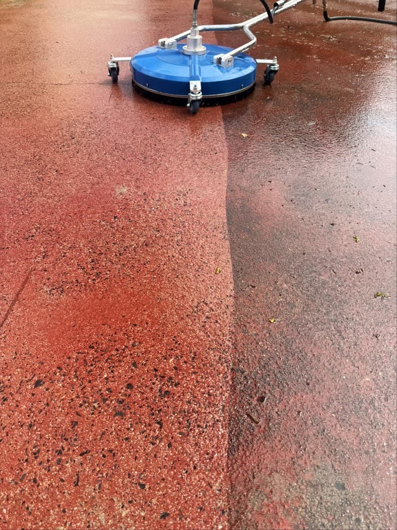 TopWash Exterior Cleaning pressure washing work in Highfields