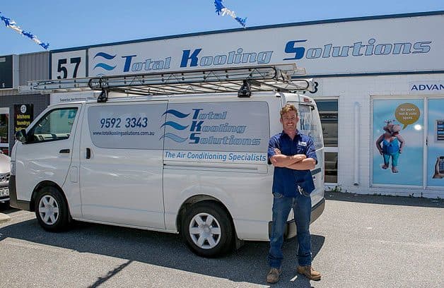 Total Kooling Solutions air conditioning work in Rockingham