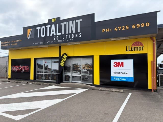Total Tint Solutions Townsville window tinting work in West End