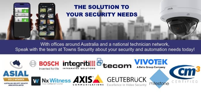 Towns Security Pty Ltd security & cctv work in South Hurstville