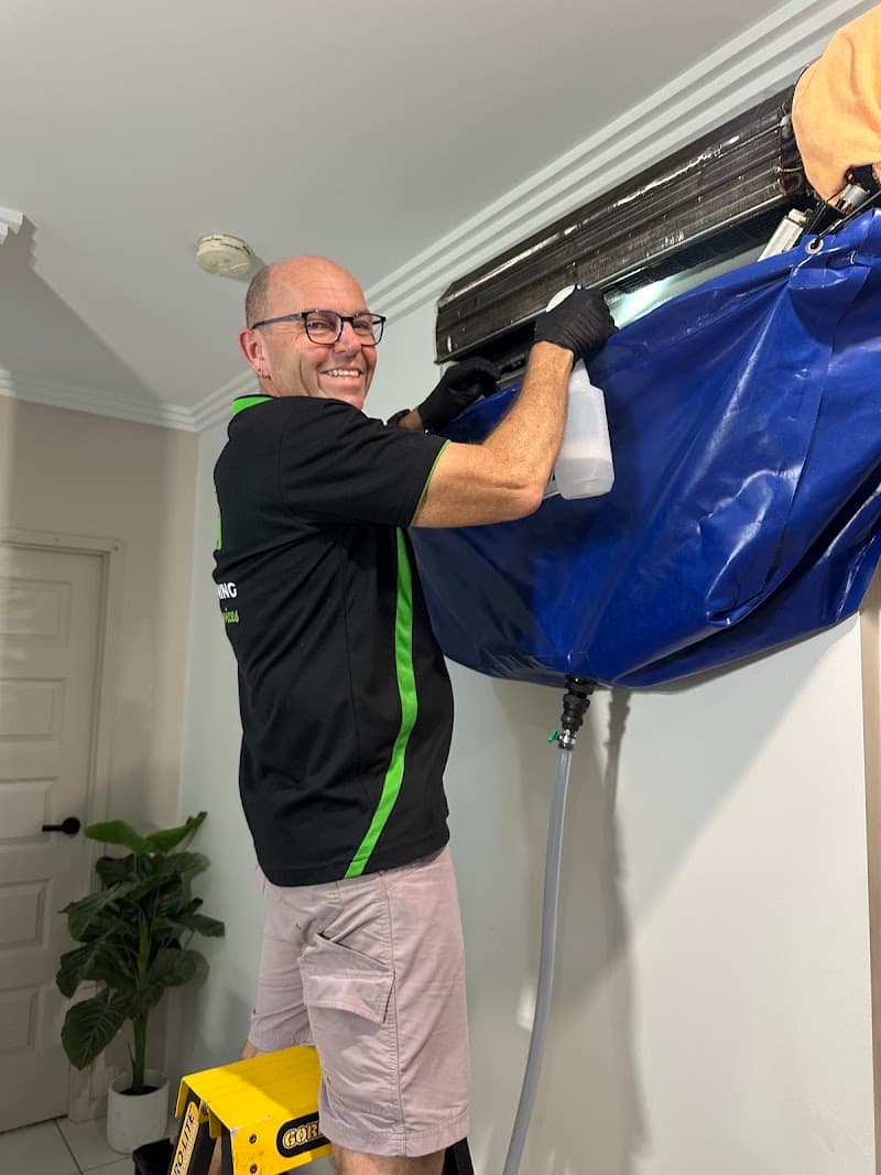 Townsville Aircon Cleaning Services air conditioning work in Bushland Beach