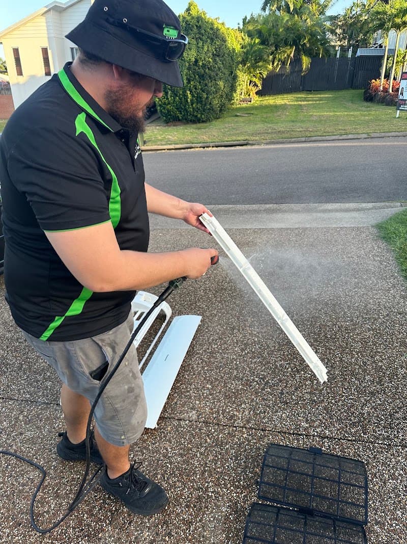 Townsville Aircon Cleaning Services air conditioning work in Bushland Beach