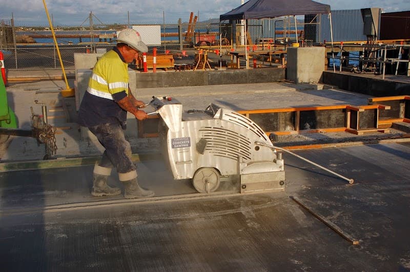 Townsville Concrete Sawing & Core Drilling Pty Ltd concreting work in Garbutt