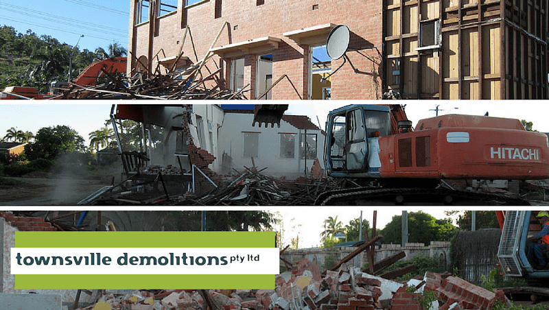 Townsville Demolitions asbestos removal work in Garbutt