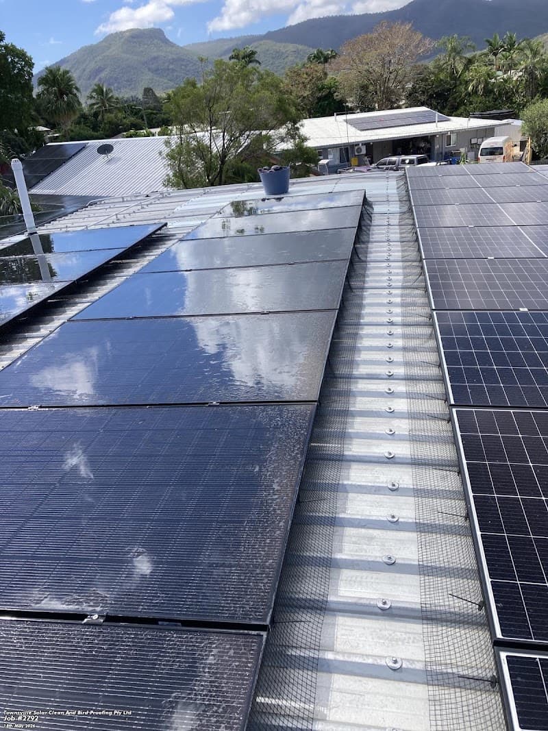 Townsville Solar Clean & Bird Proofing carpet cleaning work in Garbutt