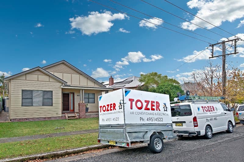 TOZER Air Conditioning & Electrical air conditioning work in Beresfield