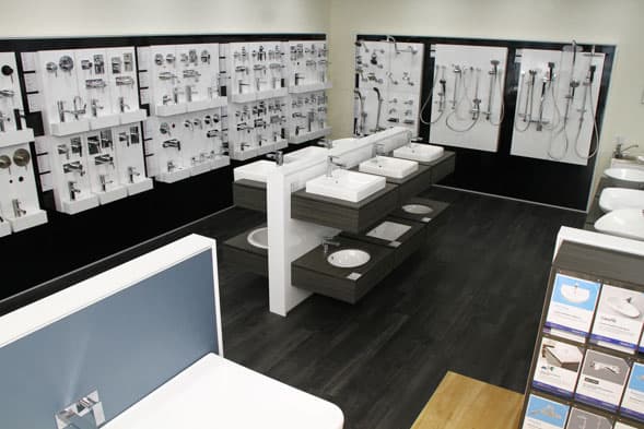 Tradelink Ballarat Showroom + Trade bathroom renovation work in Delacombe