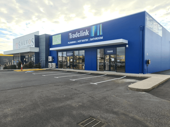 Tradelink Bunbury Showroom + Trade bathroom renovation work in Bunbury