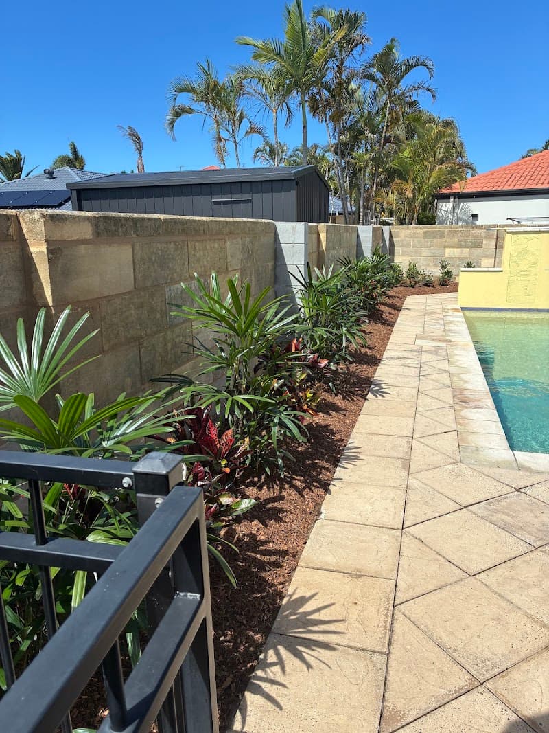 Transforming Gardens Gold Coast Landscape landscaping work in Coombabah