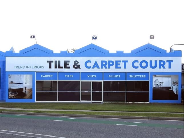 Trend Interiors Tile & Carpet Court curtains & blinds work in North Rockhampton