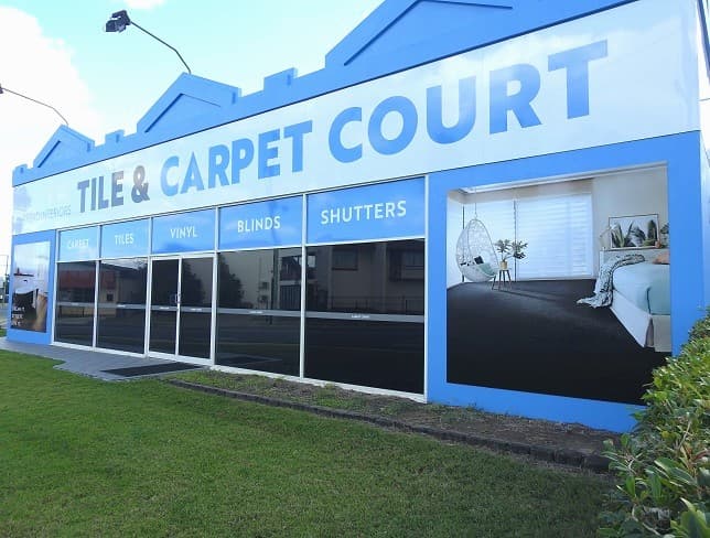 Trend Interiors Tile & Carpet Court curtains & blinds work in North Rockhampton