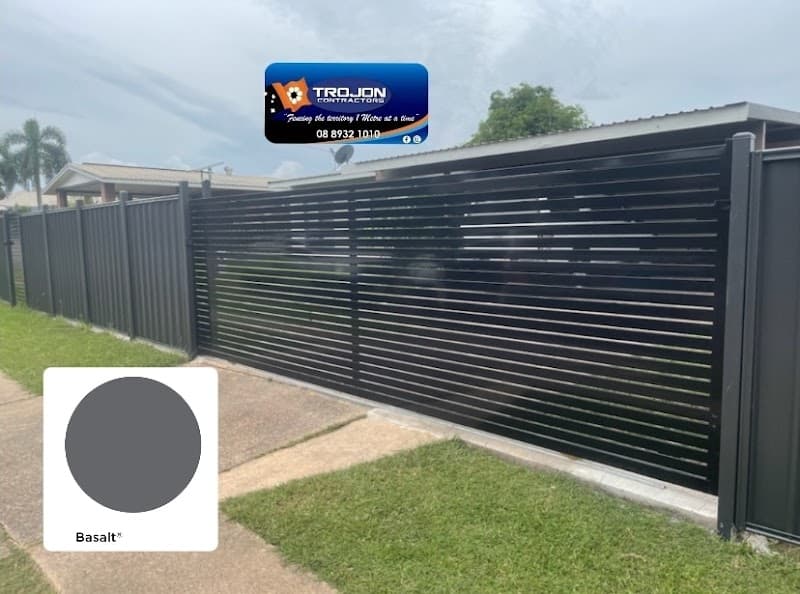 Trojon Contractors fencing work in Pinelands