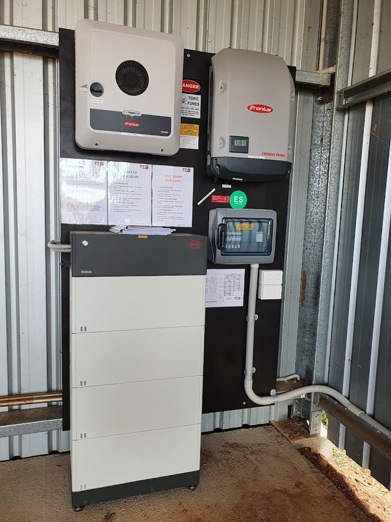 Tropical Energy Solutions solar panel installation work in Hyde Park