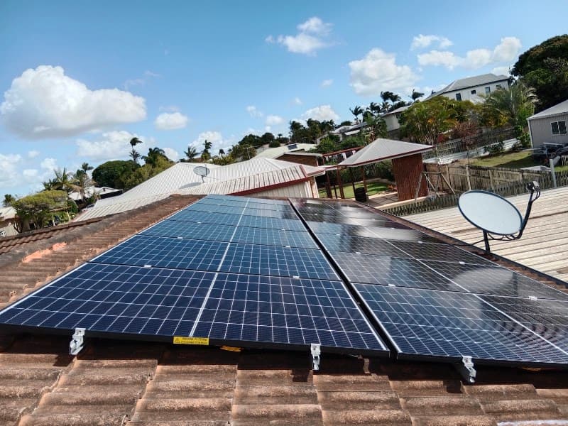 Tropical Solar and Electrical Services PTY LTD solar panel installation work in Paget