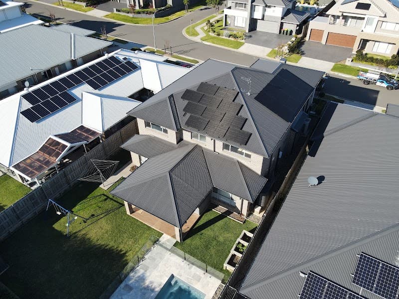 Tru Blu Solar Co solar panel installation work in West Gosford