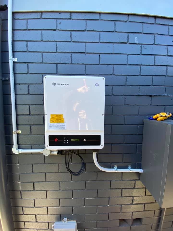 Tru Blu Solar Co solar panel installation work in West Gosford