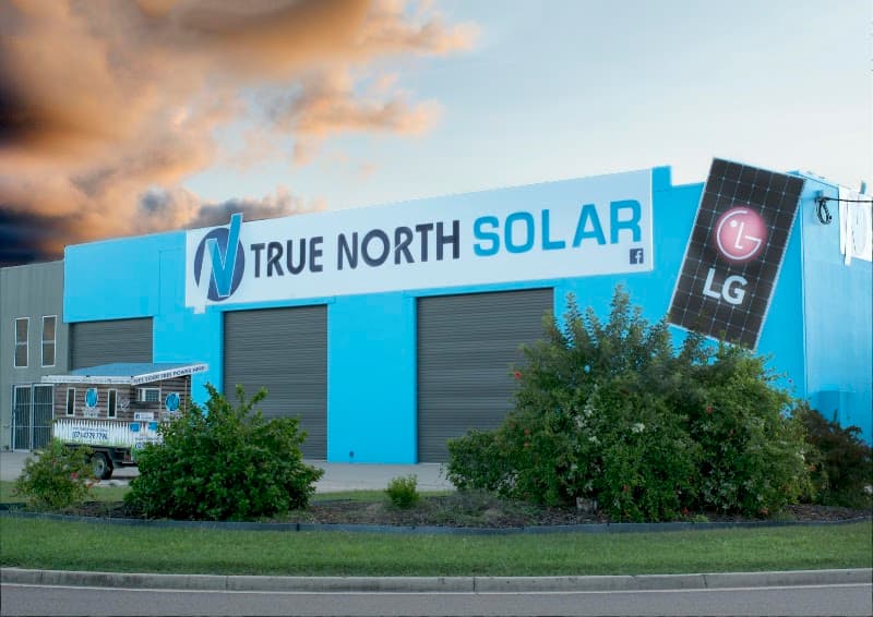True North Solar solar panel installation work in Garbutt