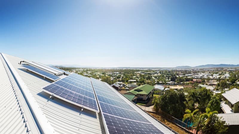 True North Solar solar panel installation work in Garbutt