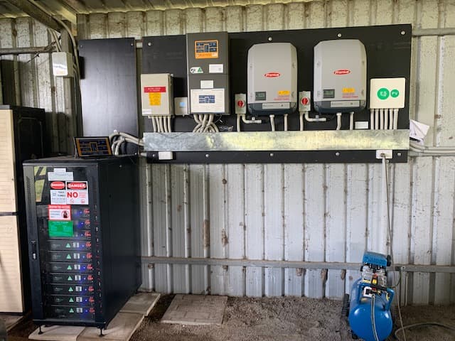 True North Solar solar panel installation work in Garbutt
