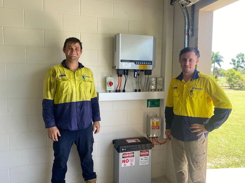 True North Solar solar panel installation work in Garbutt