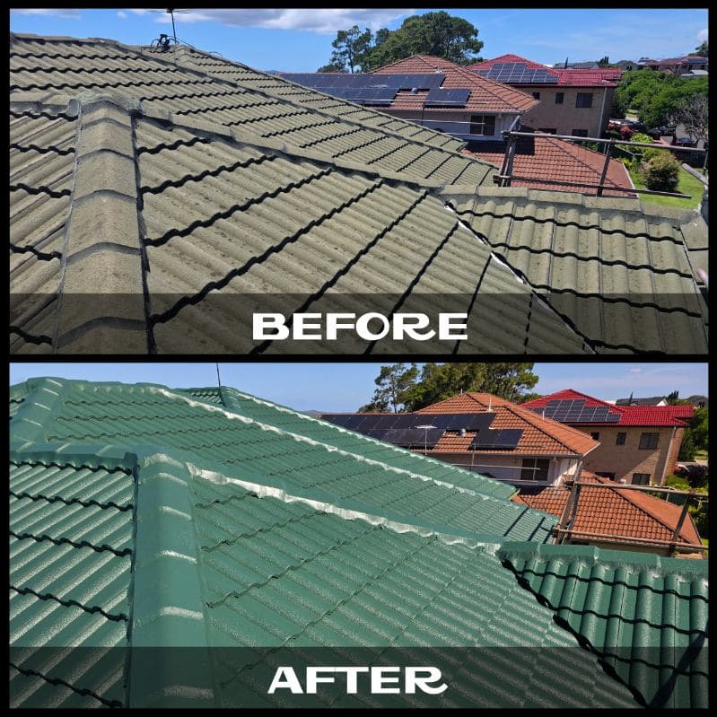 Trusted Roof Restorations roofing work in Mount Cotton