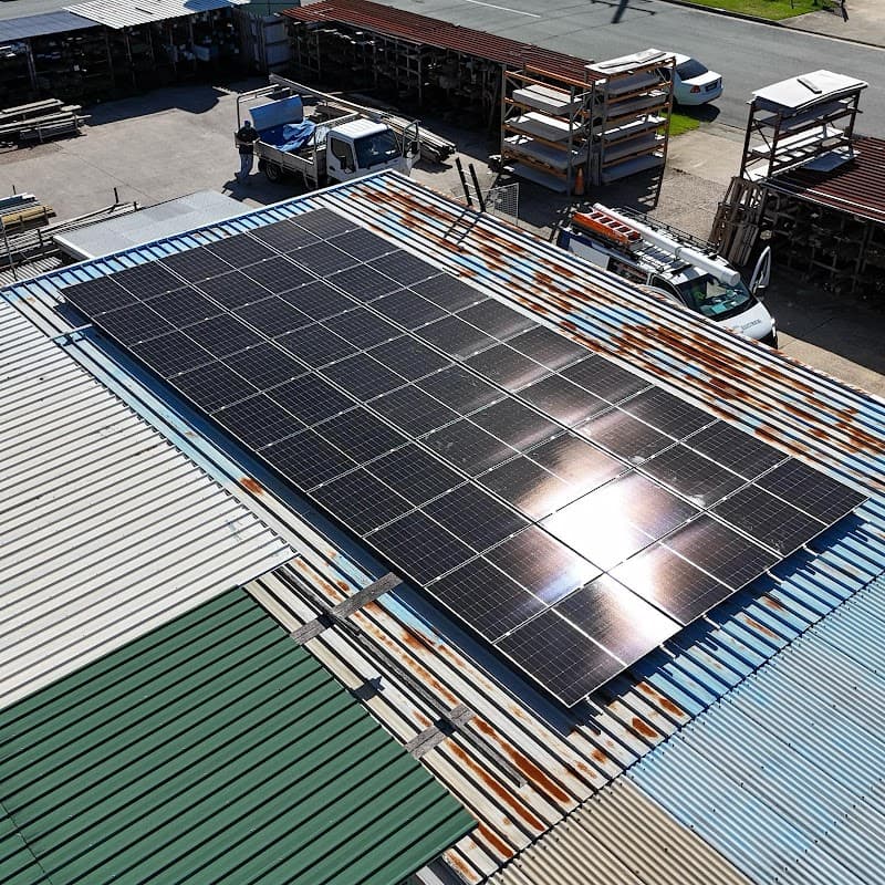 Trusted Solar Bigger Advantage solar panel installation work in Loganholme