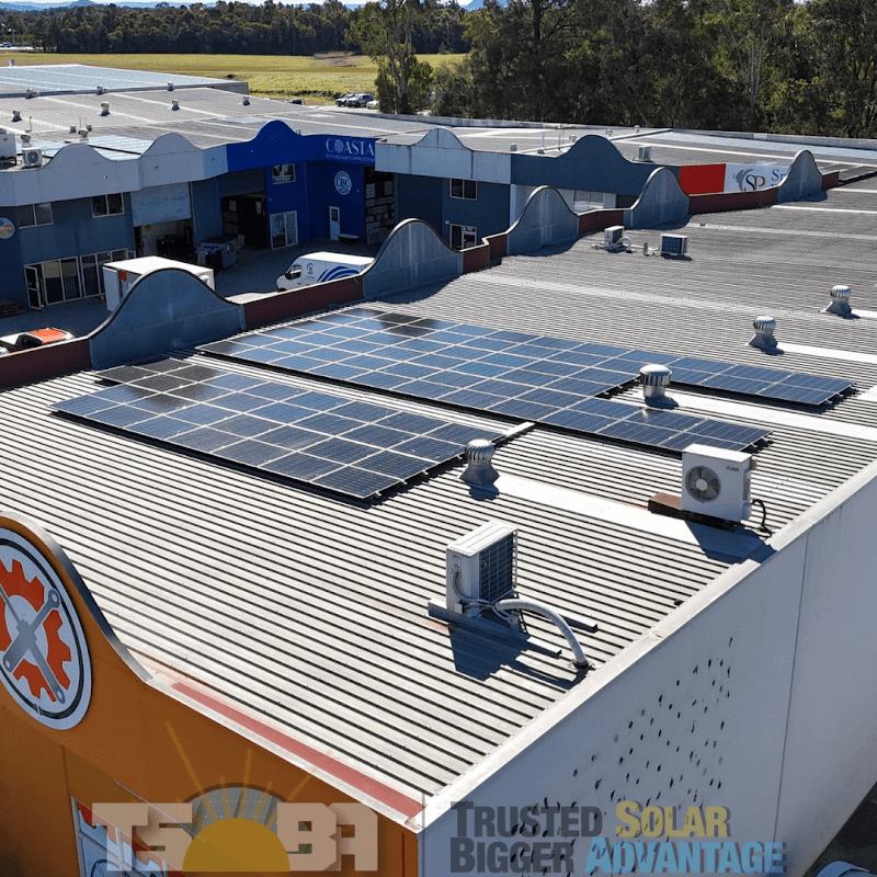 Trusted Solar Bigger Advantage solar panel installation work in Loganholme