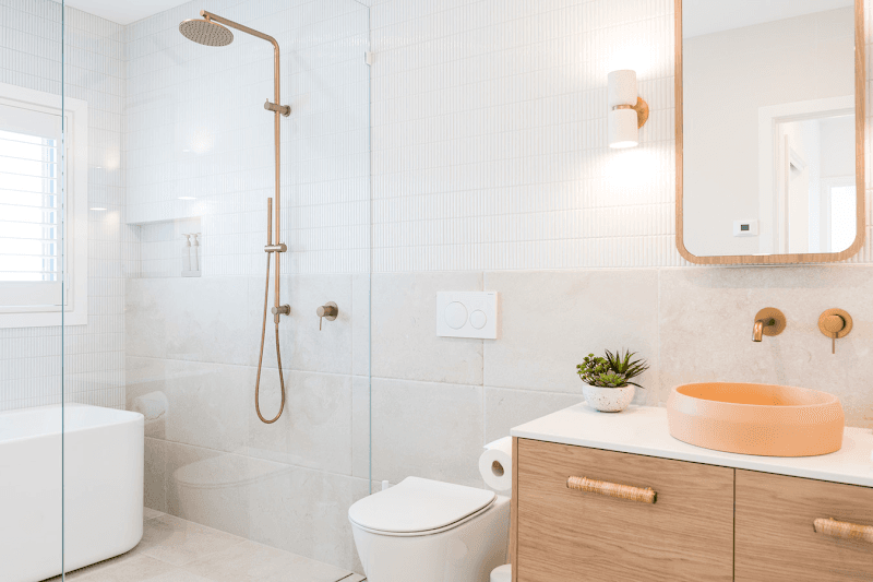 TuxLux bathroom renovation work in Mornington