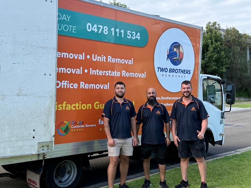 Two Brothers Removals removalist work in Middleton Grange