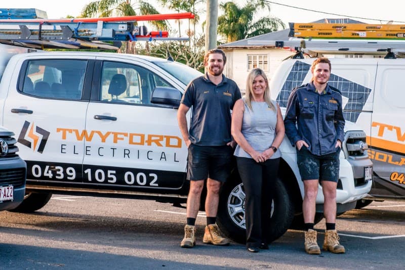 Twyford Solar & Electrical Bundaberg solar panel installation work in Kensington