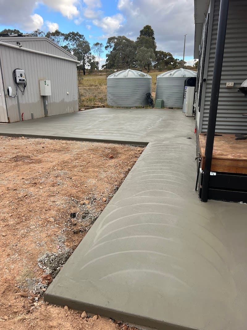 Ultimate Concrete Co concreting work in East Bendigo