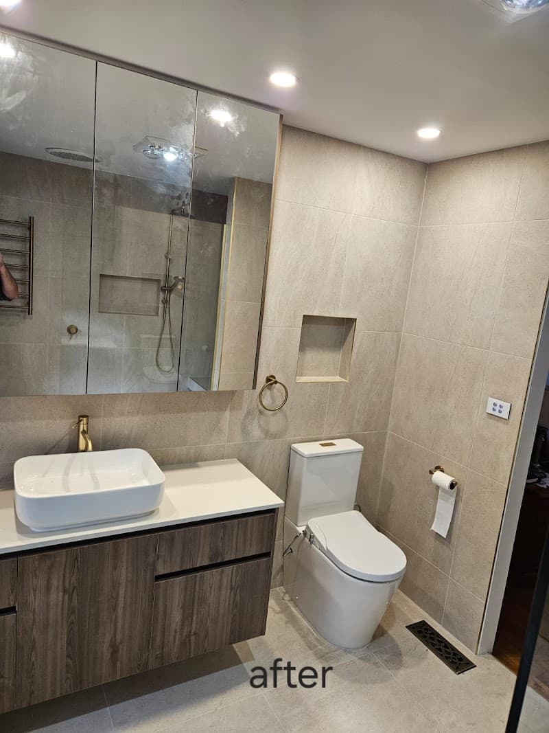 Ultimate Renovations bathroom renovation work in Geelong West