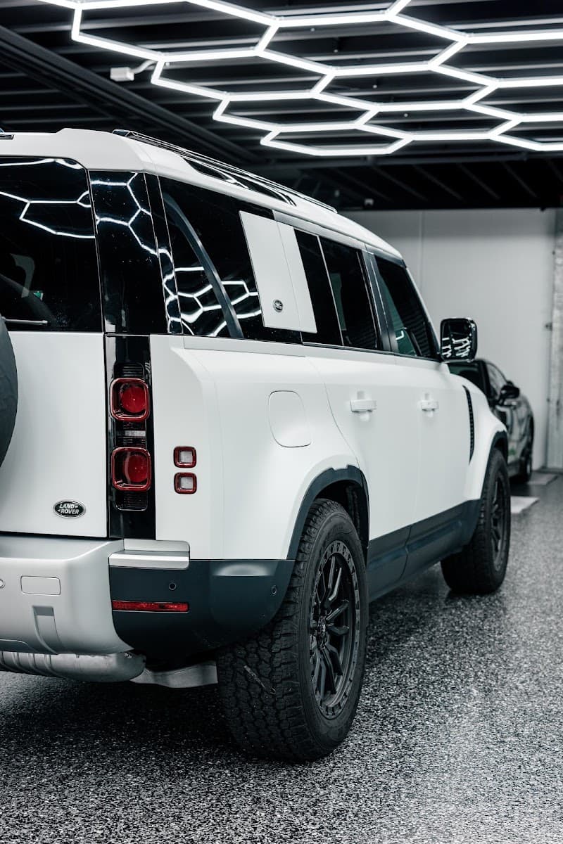 Ultimate Vehicle Wraps window tinting work in Carrington