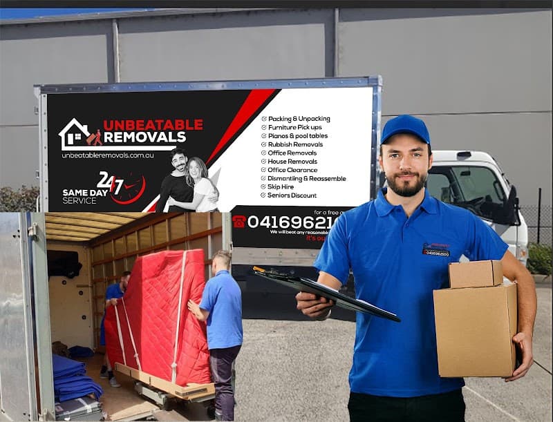 UNBEATABLE REMOVALS PTY removalist work in Parramatta