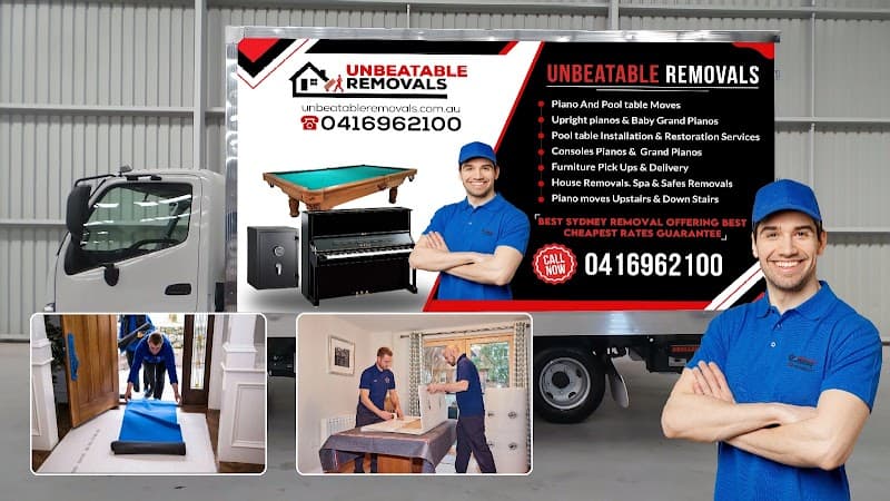 UNBEATABLE REMOVALS PTY removalist work in Parramatta