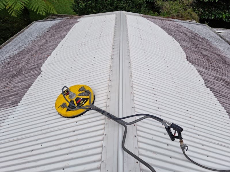 Under Pressure Services gutter cleaning work in Manunda