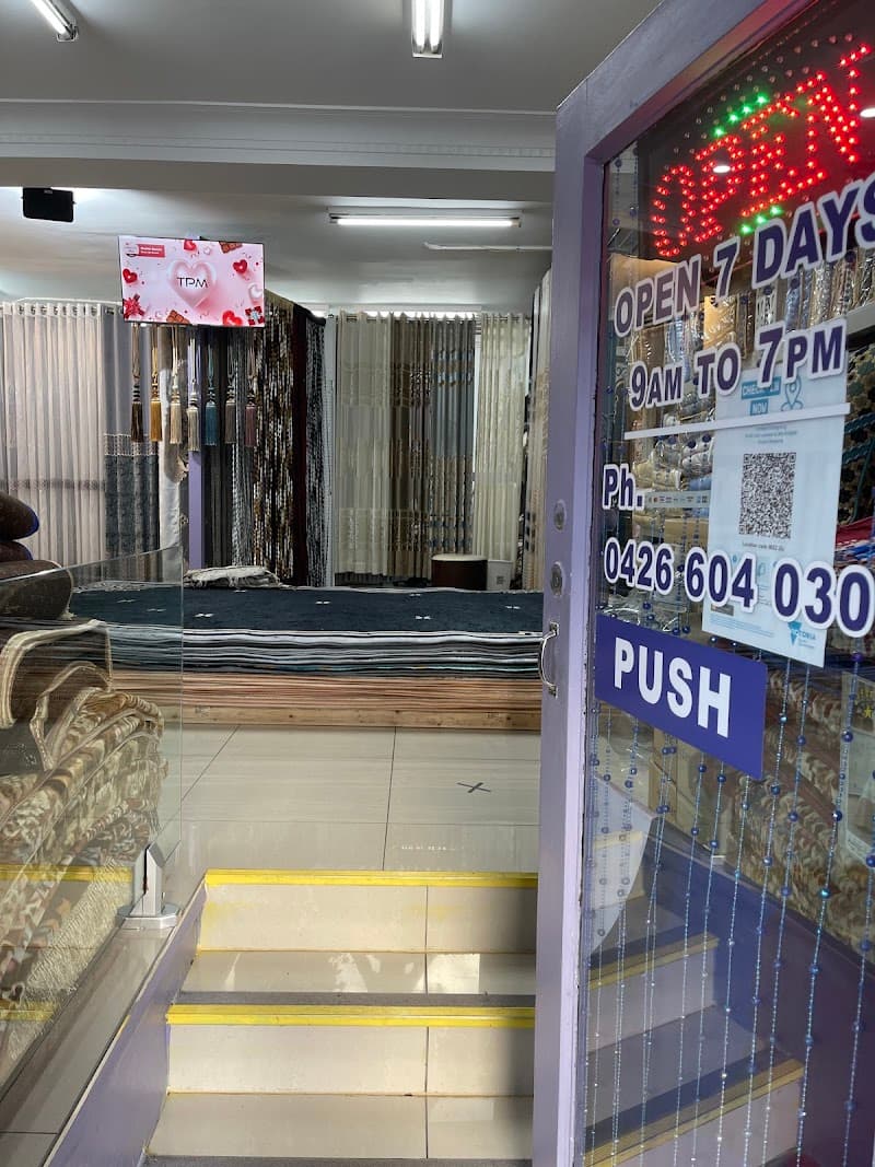 Unique Designing Pty Ltd curtains & blinds work in Dandenong