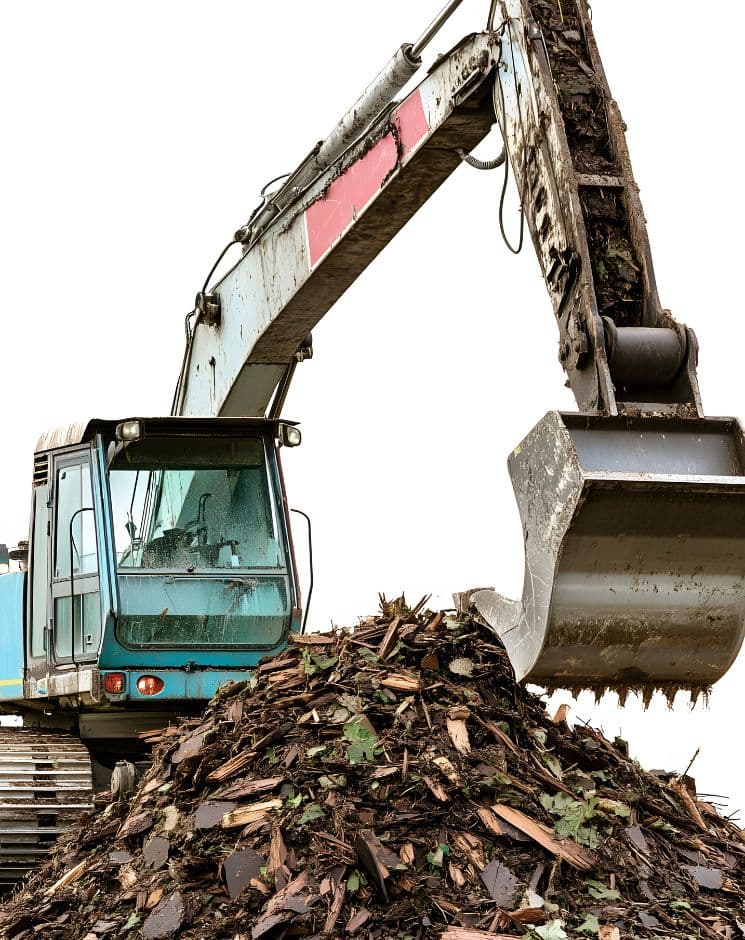 United Skip Bin Hire rubbish removal work in Dandenong South