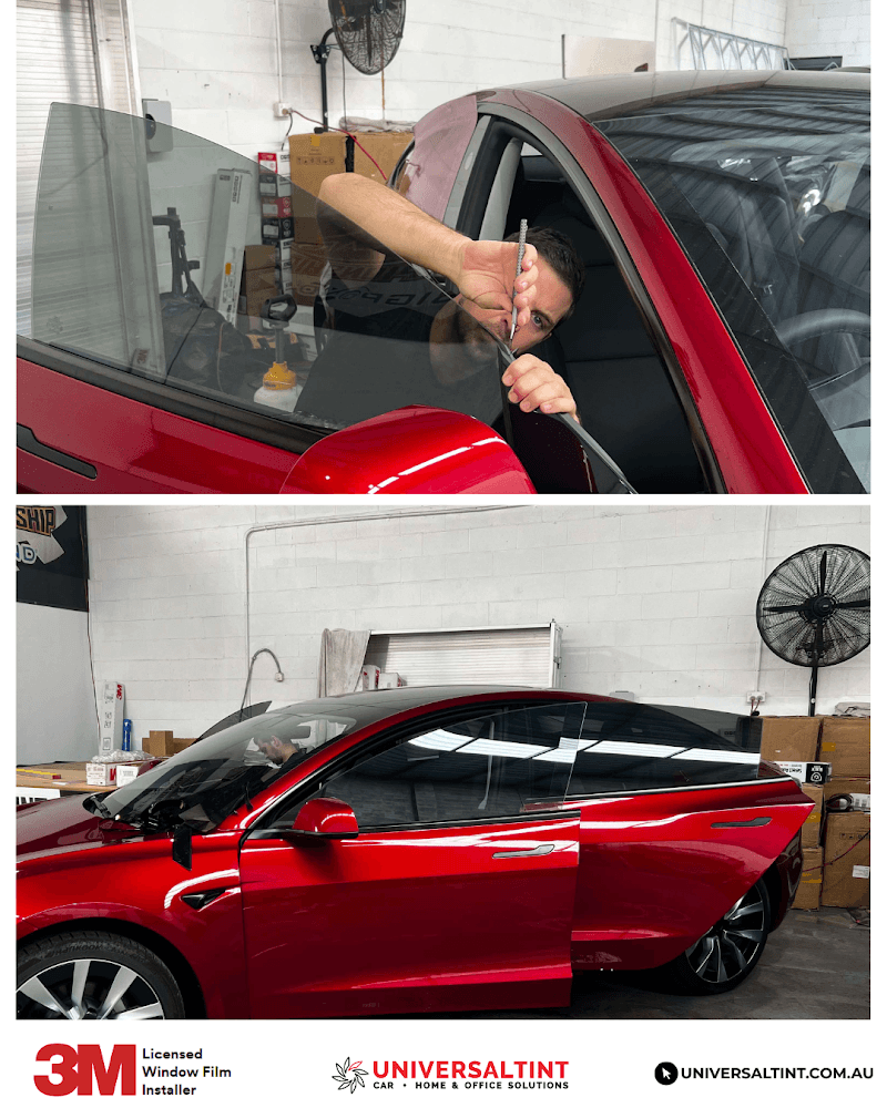 Universal Tint Central Coast window tinting work in West Gosford