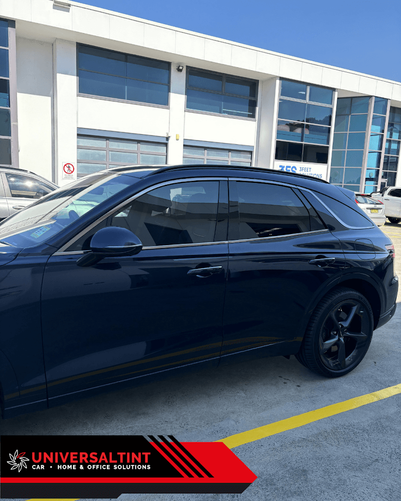 Universal Tint Pty Ltd window tinting work in Brookvale