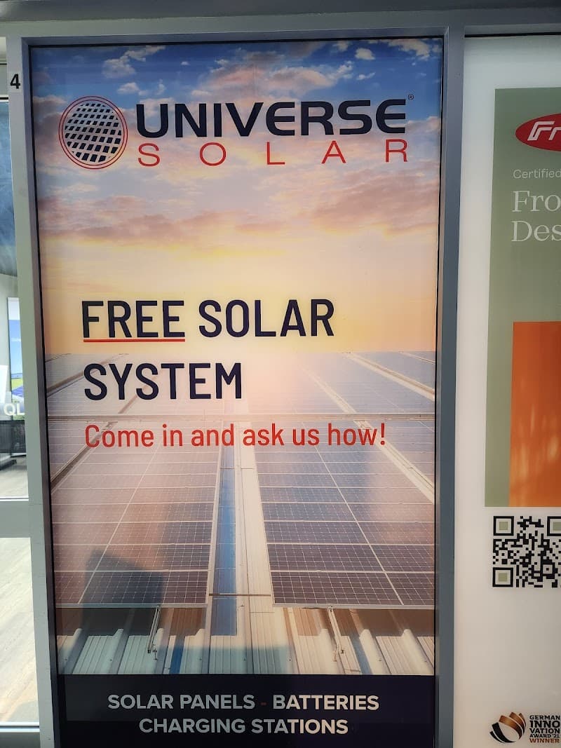 Universe Solar solar panel installation work in Ashmore