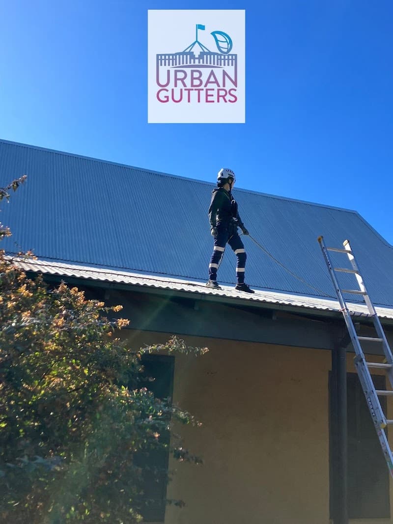 Urban Gutters Canberra gutter cleaning work in Phillip