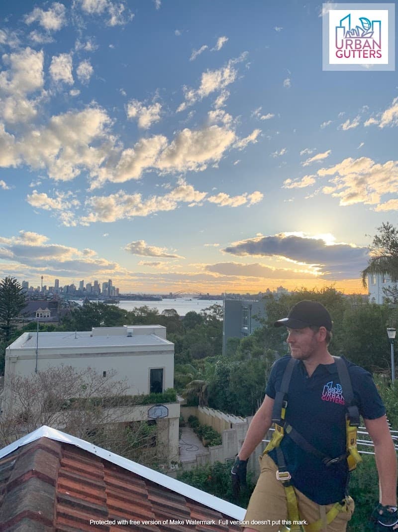 Urban Gutters gutter cleaning work in Vaucluse