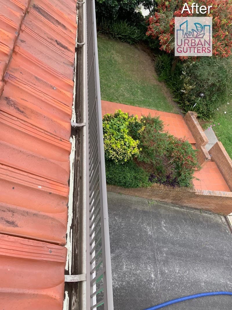 Urban Gutters gutter cleaning work in Vaucluse