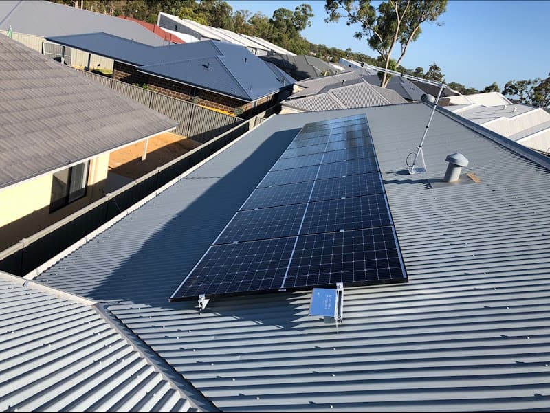 Urban Solar Life solar panel installation work in West Perth