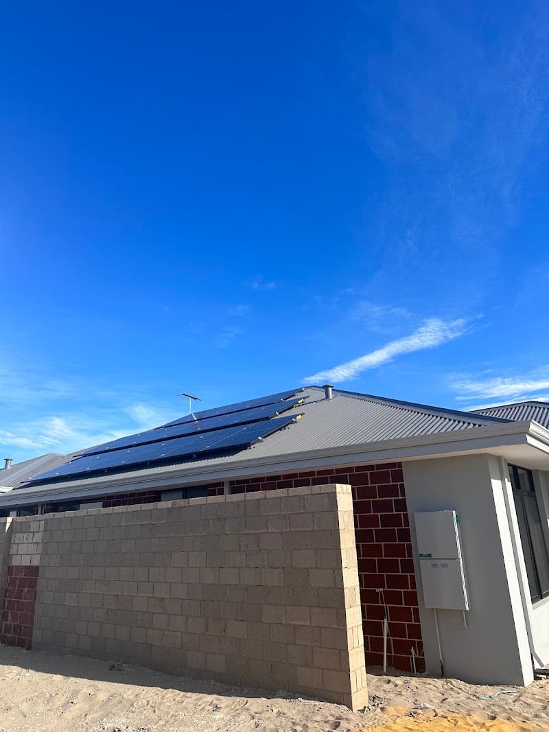 Urban Solar Life solar panel installation work in West Perth
