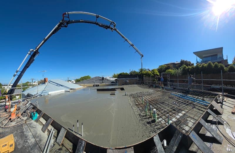 Vidac Construction concreting work in East Bunbury