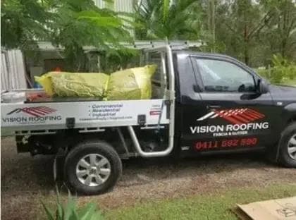 Vision Roofing Fascia & Gutter gutter cleaning work in Pialba